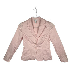 White House Black Market Pink Women's Blazer Size 4